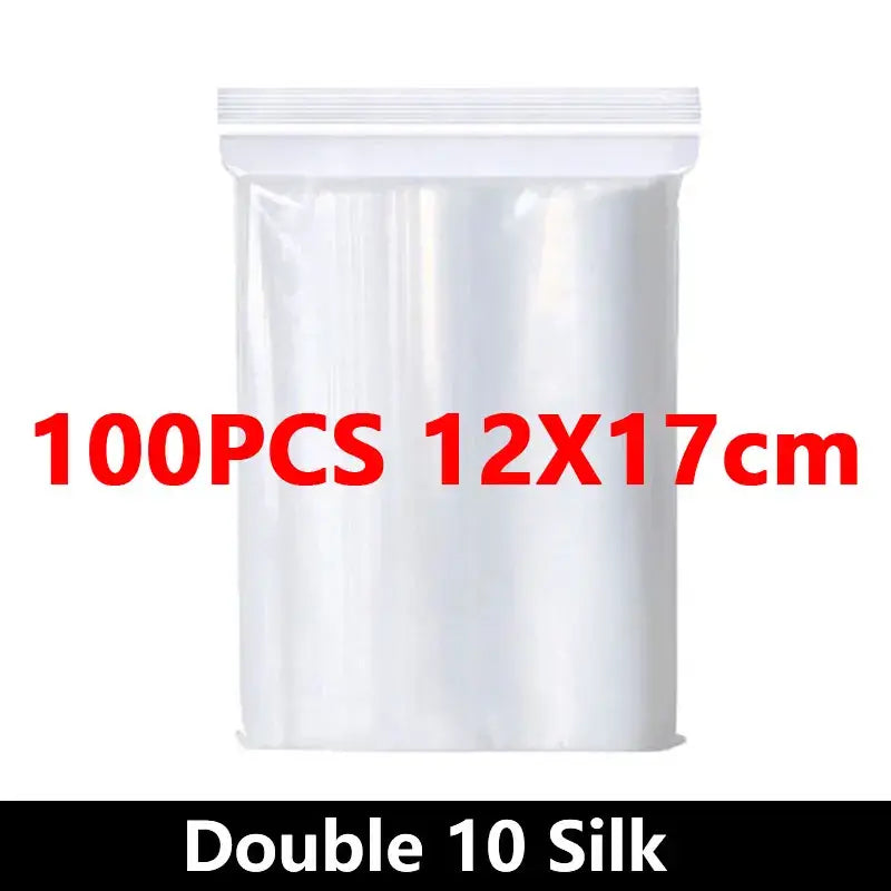 Reliable Storage Made Easy with 100 Thicken Zip Bags - Homelune LTD home essentials and decor!