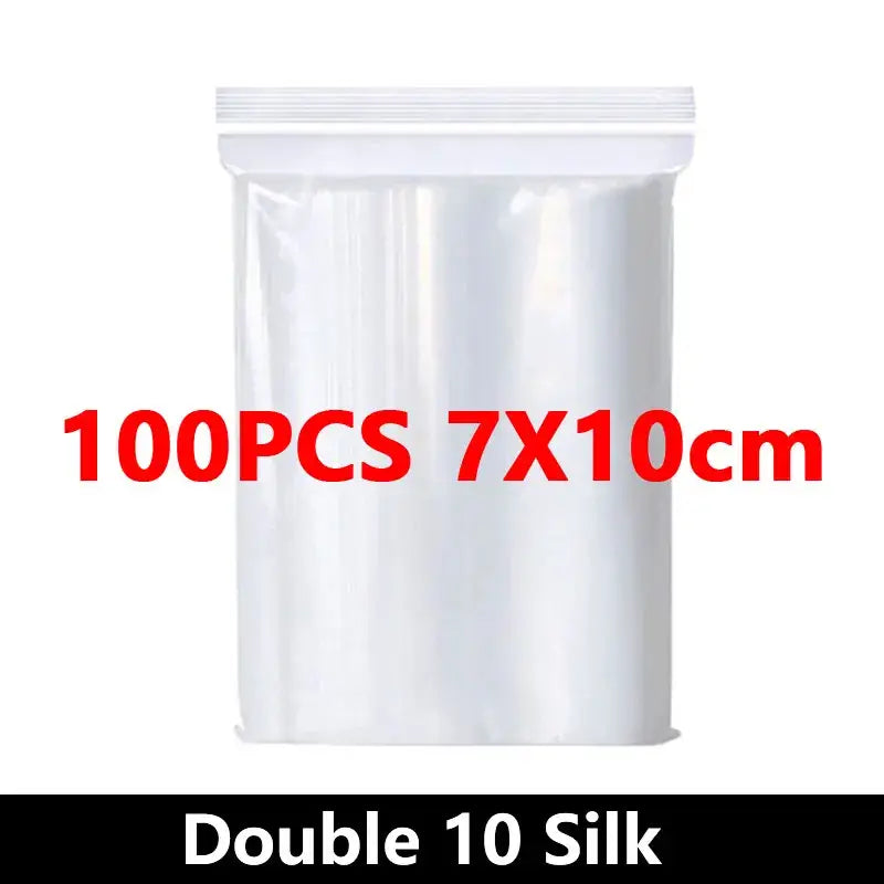 Reliable Storage Made Easy with 100 Thicken Zip Bags - Homelune LTD home essentials and decor!