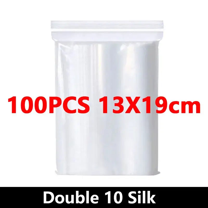 Reliable Storage Made Easy with 100 Thicken Zip Bags - Homelune LTD home essentials and decor!