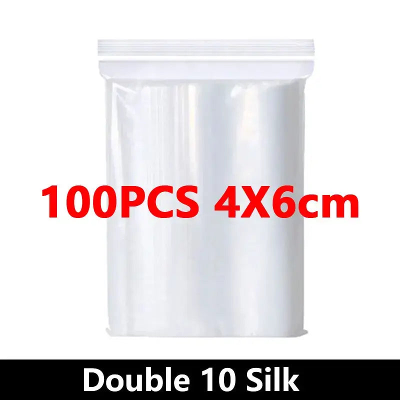 Reliable Storage Made Easy with 100 Thicken Zip Bags - Homelune LTD home essentials and decor!