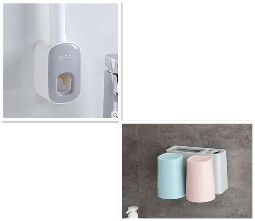Revolutionize Your Bathroom with Our Multi Functional Toothbrush Holder - Homelune LTD home essentials and decor!