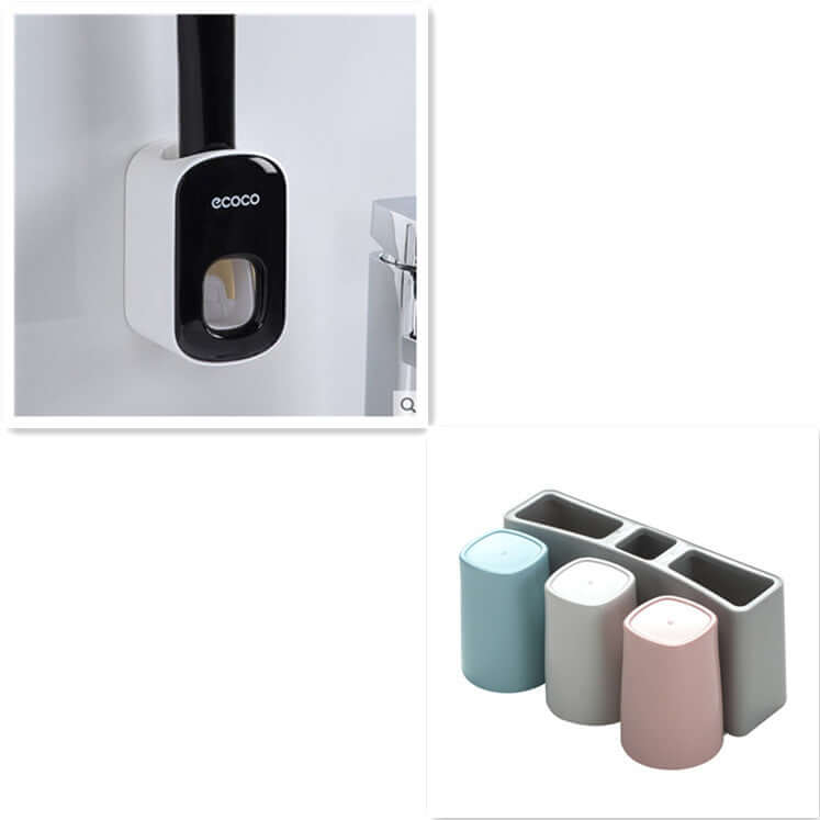 Revolutionize Your Bathroom with Our Multi Functional Toothbrush Holder - Homelune LTD home essentials and decor!