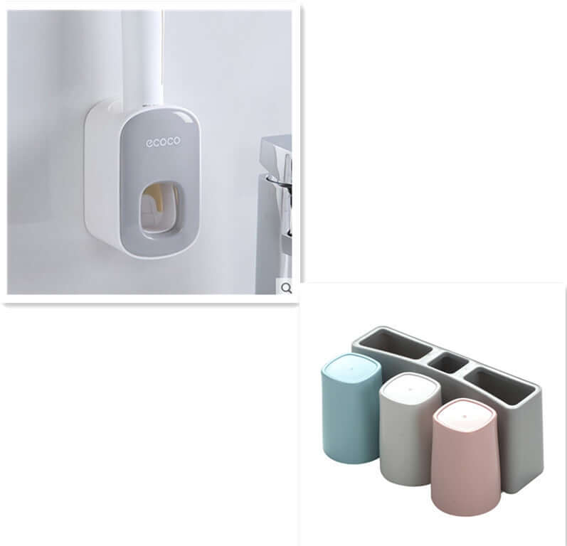 Revolutionize Your Bathroom with Our Multi Functional Toothbrush Holder - Homelune LTD home essentials and decor!
