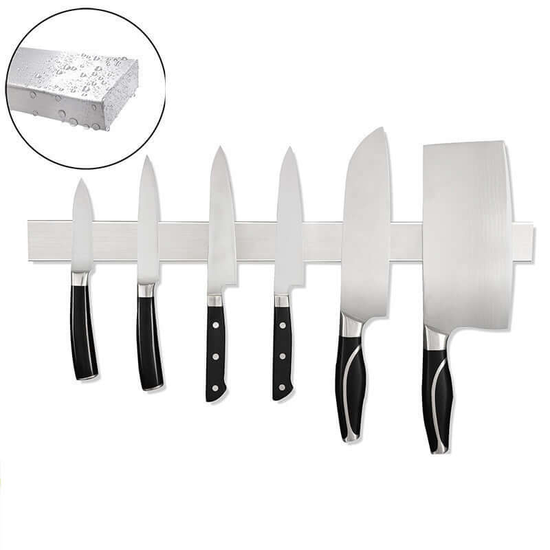 Save Space and Stay Organized with Our Wall-Mounted Kitchen Knife Storage Rack! - Homelune LTD home essentials and decor!