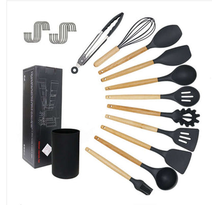 Silicone Cooking Utensils Set: Spoon, Shovel, and More - Homelune LTD home essentials and decor!