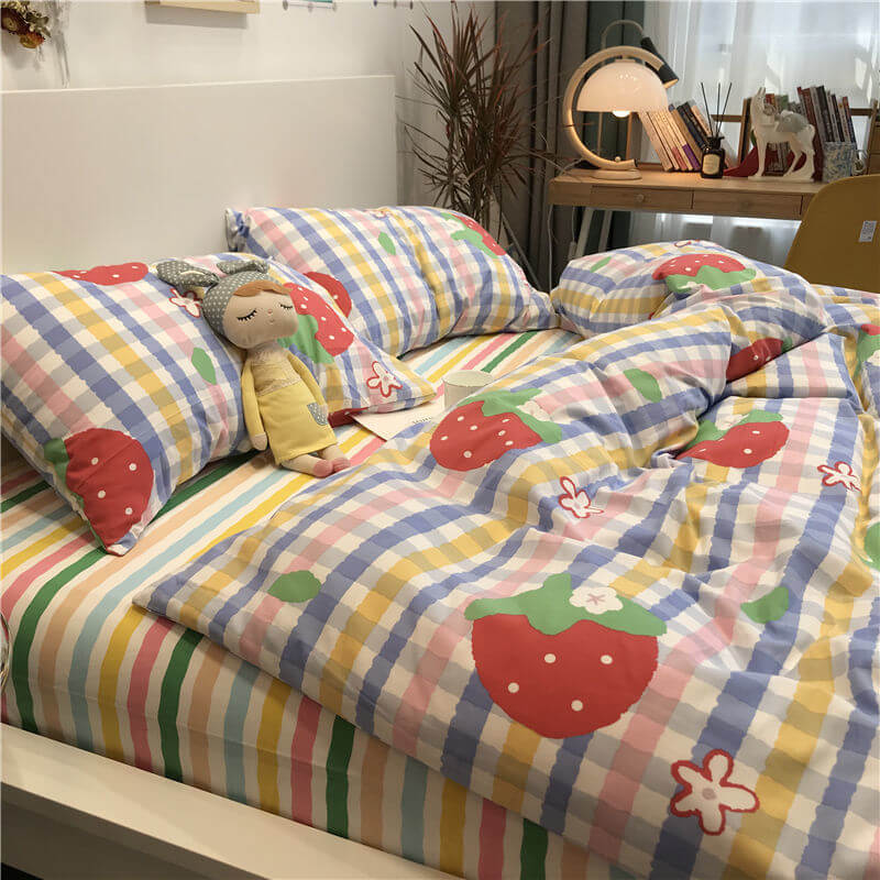 Simplify Your Dorm Life with Our Three-Piece Set of Single Bed Sheets - Homelune LTD home essentials and decor!