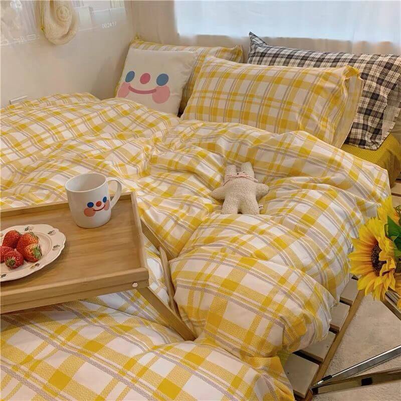 Simplify Your Dorm Life with Our Three-Piece Set of Single Bed Sheets - Homelune LTD home essentials and decor!