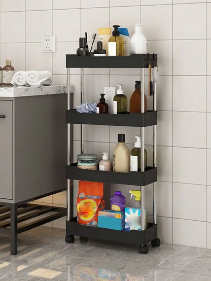 Simplify Your Life with Our Versatile 3/4 Tier Rolling Utility Cart! - Homelune LTD home essentials and decor!