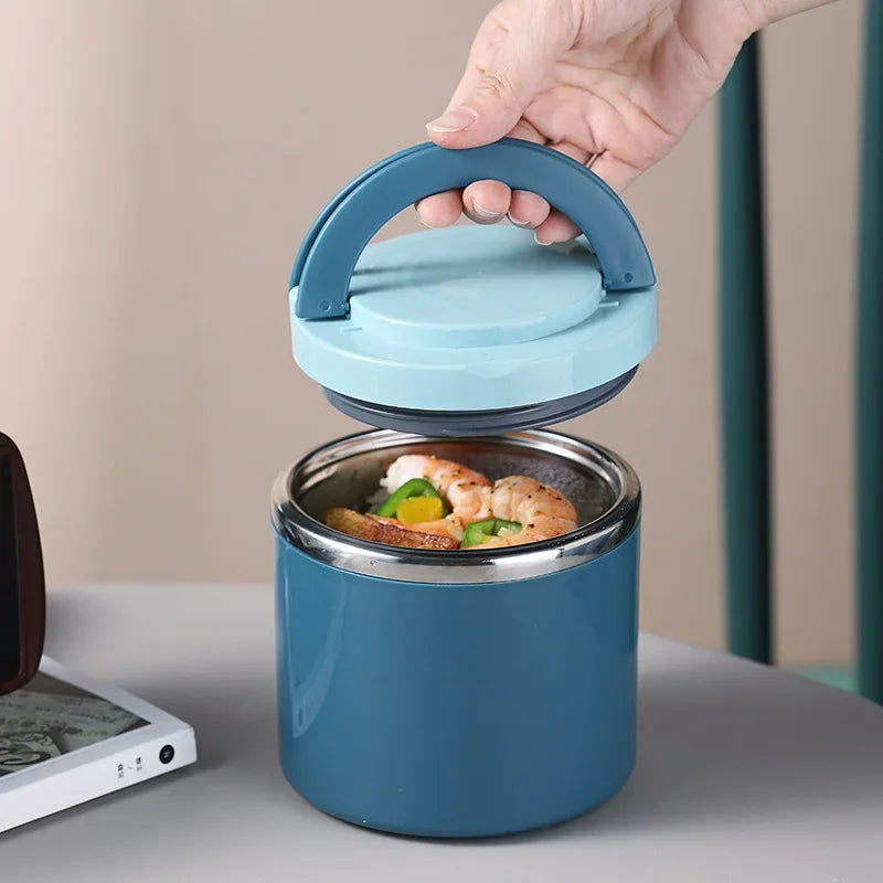 Stainless Steel Thermal Food Jar – Portable & Leak-Proof Lunch Solution Homelune LTD
