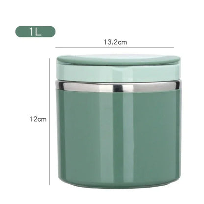 Stainless Steel Thermal Food Jar – Portable & Leak-Proof Lunch Solution Homelune LTD