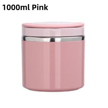 Stainless Steel Thermal Food Jar – Portable & Leak-Proof Lunch Solution Homelune LTD