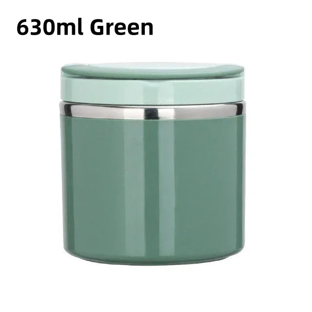 Stainless Steel Thermal Food Jar – Portable & Leak-Proof Lunch Solution Homelune LTD