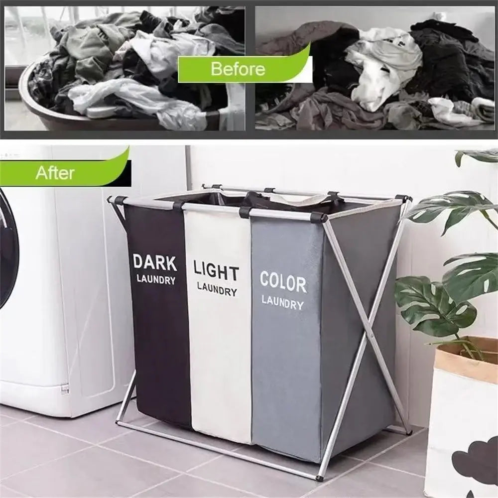 Streamline Your Laundry Routine with Our Foldable Dirty Clothes Organizer! - Homelune LTD home essentials and decor!