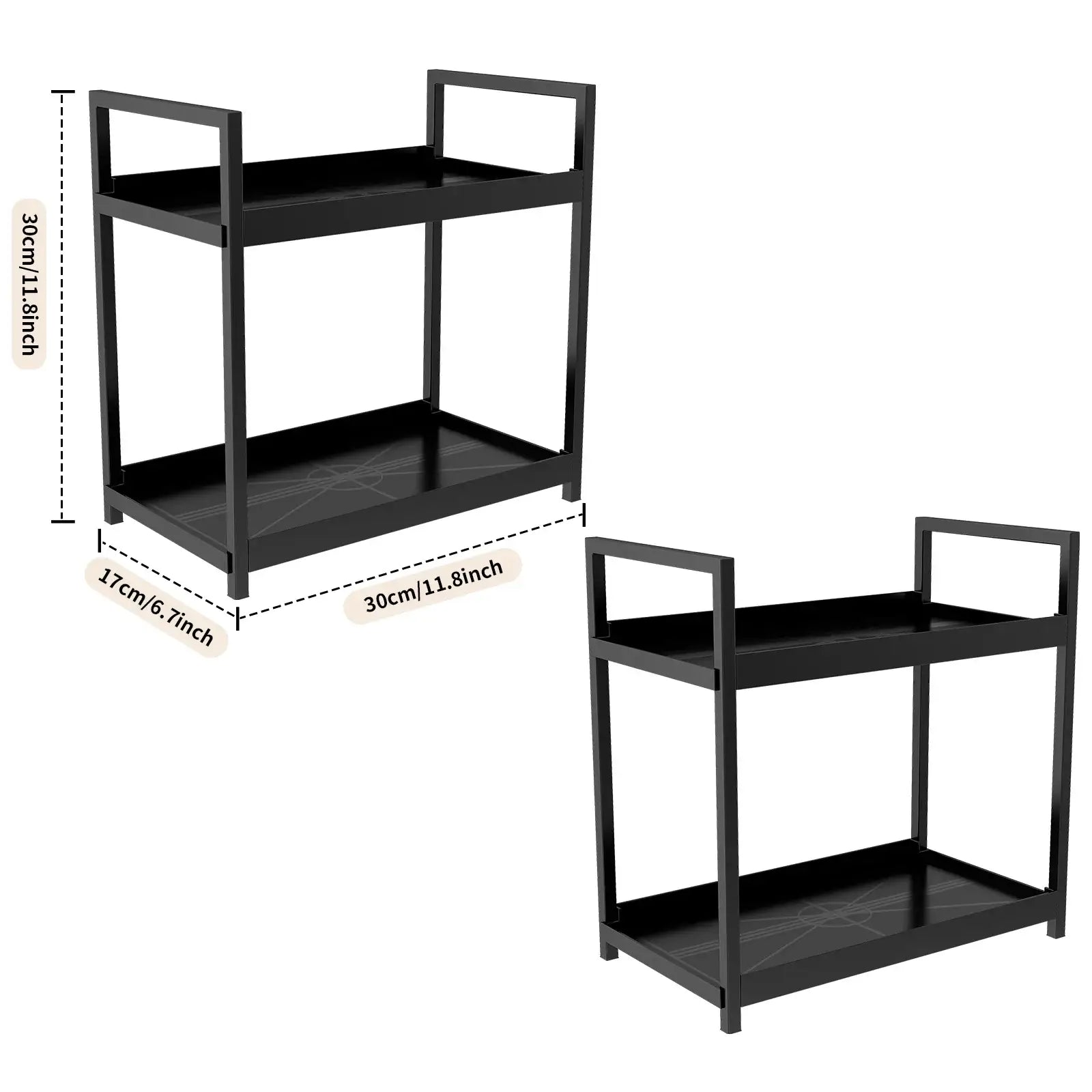 Streamline Your Space with Our Stylish Multifunctional Storage Rack! - Homelune LTD home essentials and decor!