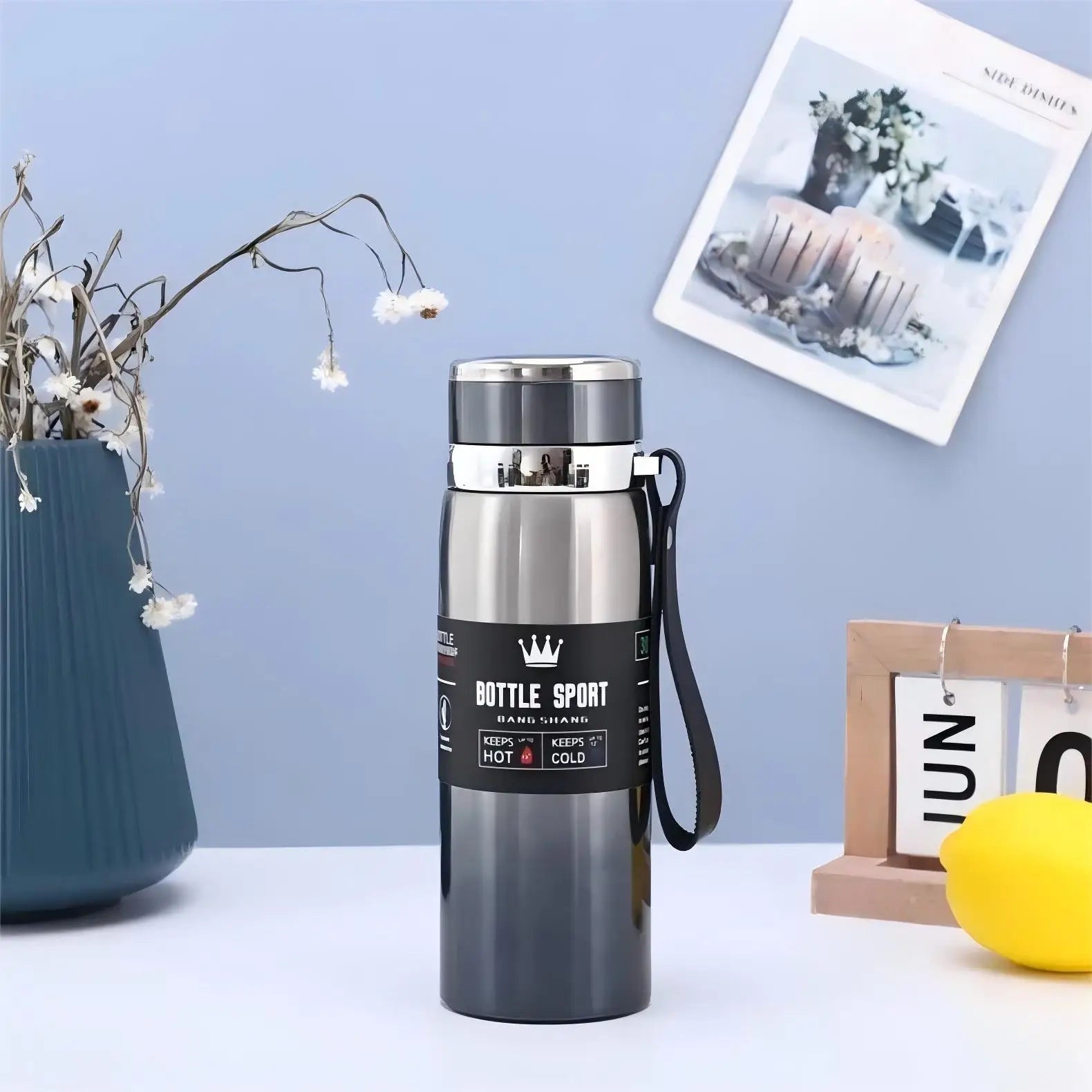 Stylish and Durable Thermos – Ideal for Sports, Office and Travel Homelune LTD