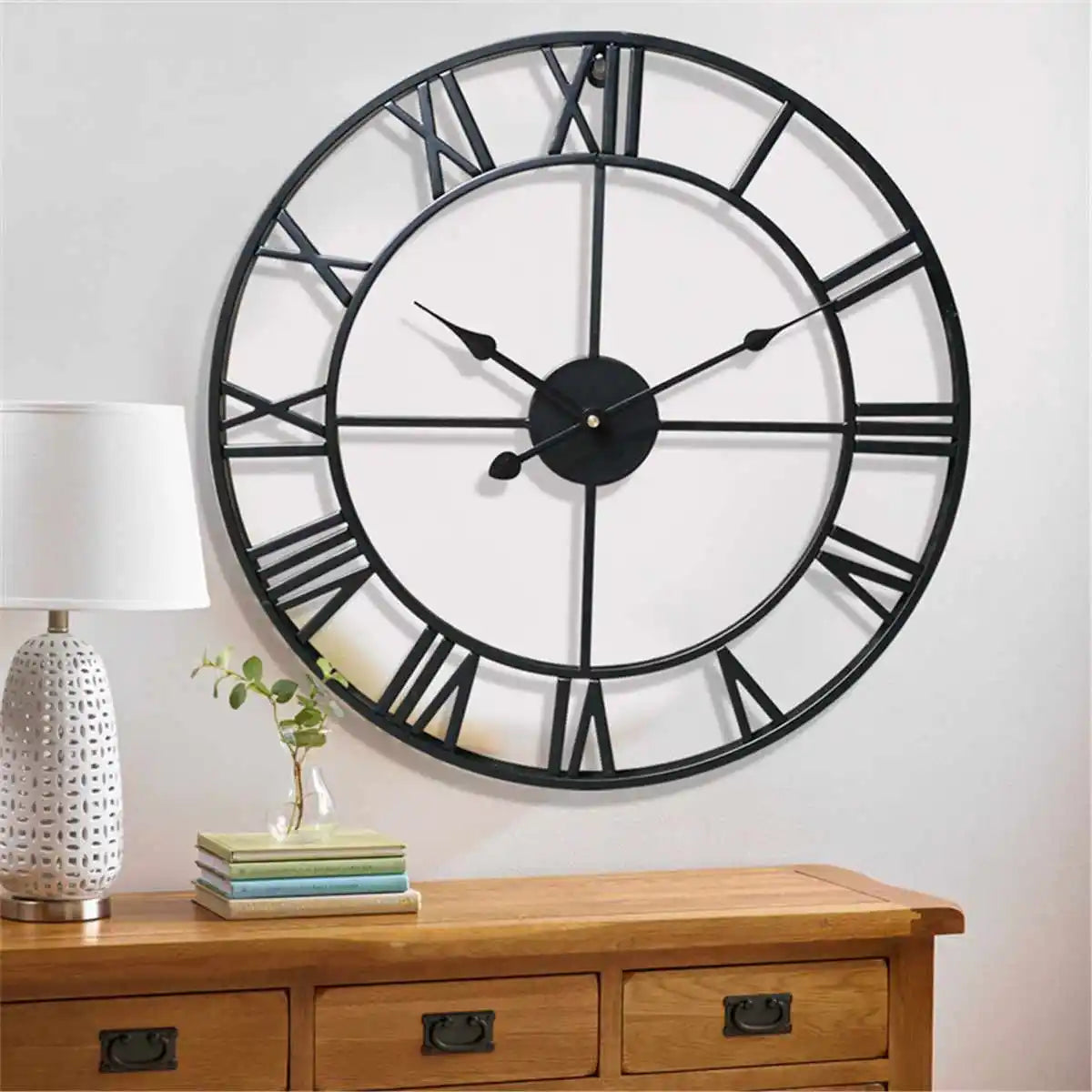 Timeless Elegance with Our Antique-Inspired 3D Roman Wall Clock - Homelune LTD home essentials and decor!