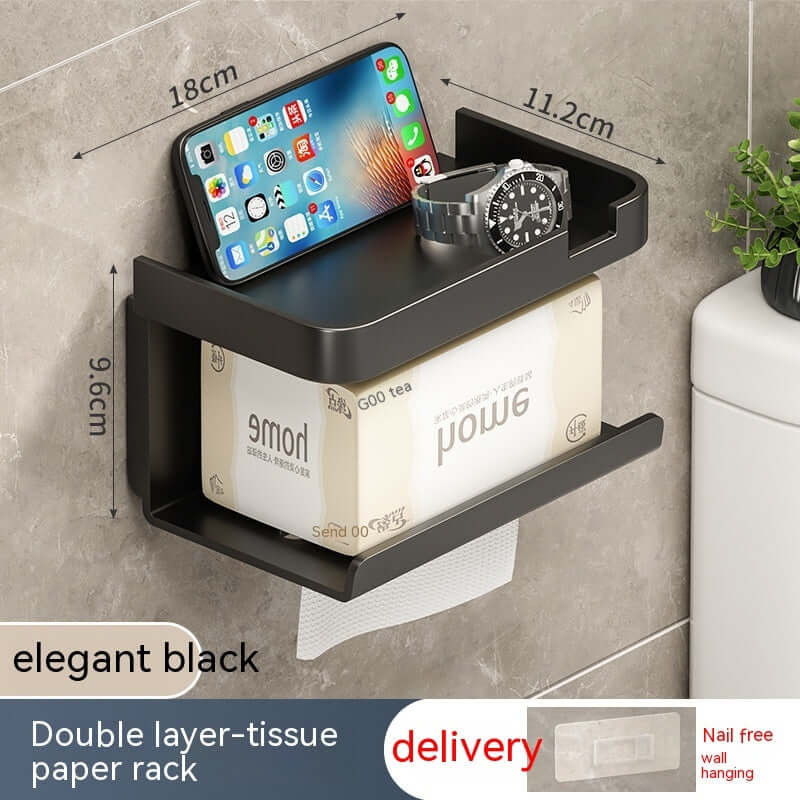 Toilet Tissue Box Wall-mounted Shelves - Homelune LTD home essentials and decor!