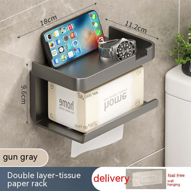 Toilet Tissue Box Wall-mounted Shelves - Homelune LTD home essentials and decor!