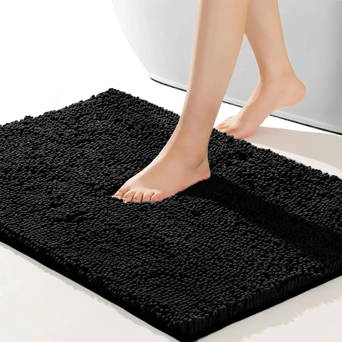 Transform Your Bathroom with Our Luxurious Non-Slip Chenille Bath Mat! - Homelune LTD home essentials and decor!