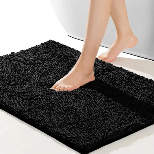 Transform Your Bathroom with Our Luxurious Non-Slip Chenille Bath Mat! - Homelune LTD home essentials and decor!