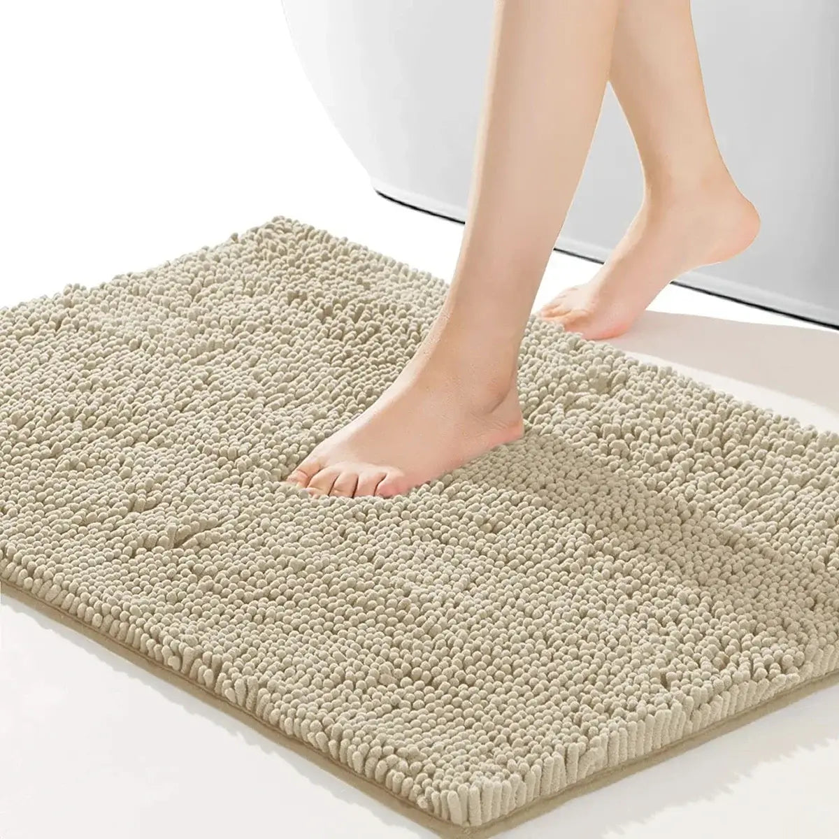 Transform Your Bathroom with Our Luxurious Non-Slip Chenille Bath Mat! - Homelune LTD home essentials and decor!