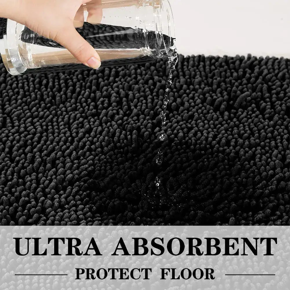 Transform Your Bathroom with Our Luxurious Non-Slip Chenille Bath Mat! - Homelune LTD home essentials and decor!