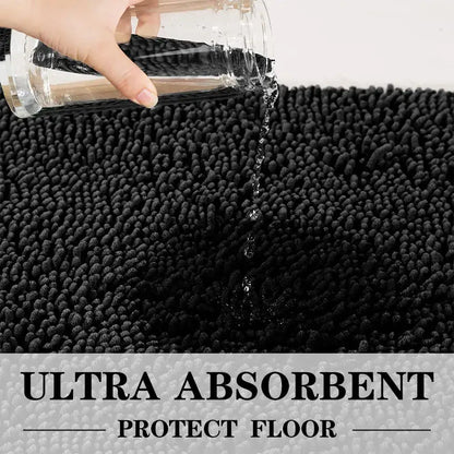 Transform Your Bathroom with Our Luxurious Non-Slip Chenille Bath Mat! - Homelune LTD home essentials and decor!