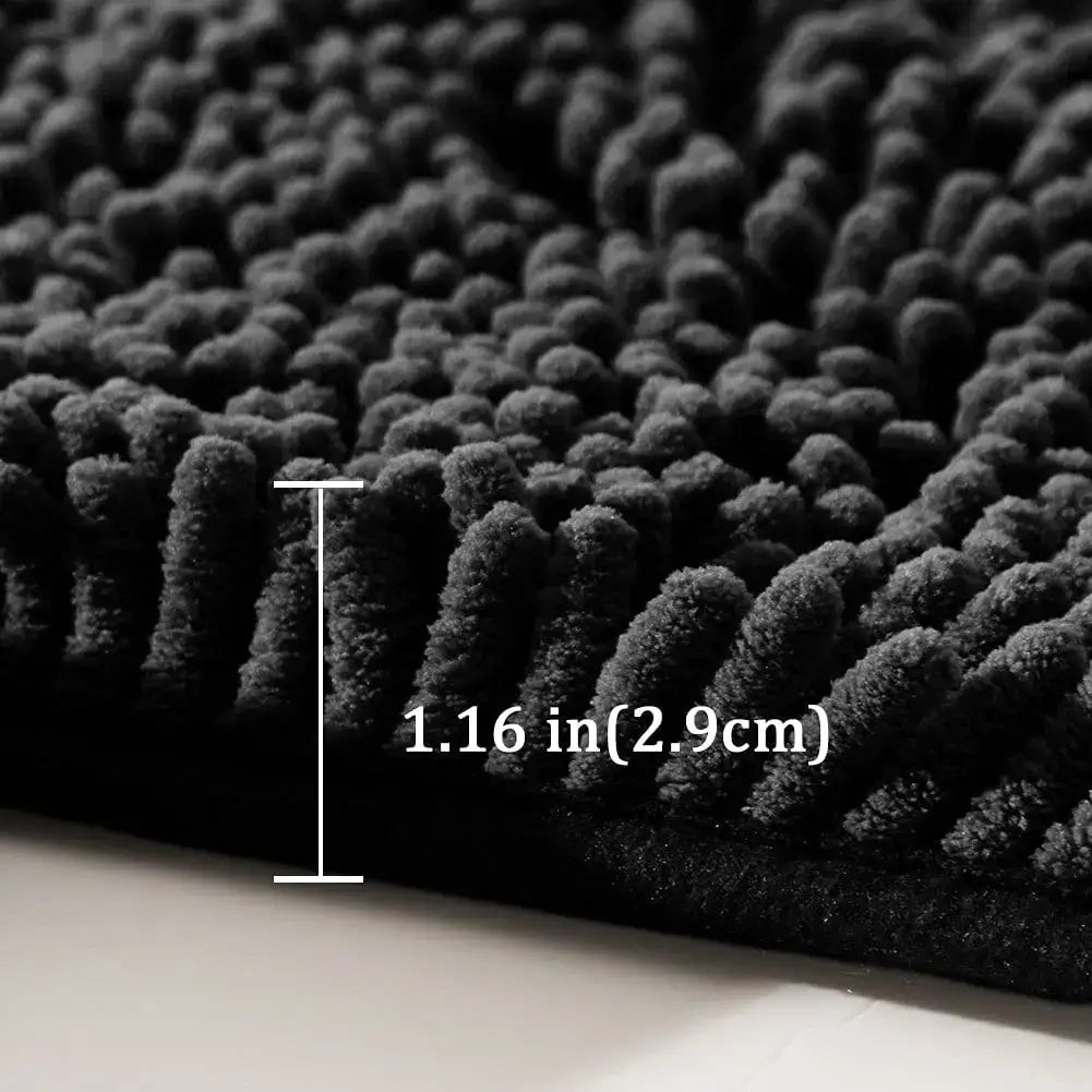 Transform Your Bathroom with Our Luxurious Non-Slip Chenille Bath Mat! - Homelune LTD home essentials and decor!