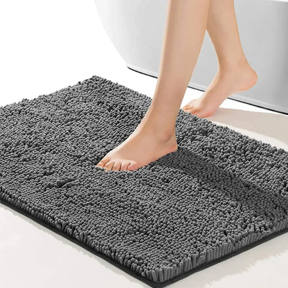 Transform Your Bathroom with Our Luxurious Non-Slip Chenille Bath Mat! - Homelune LTD home essentials and decor!