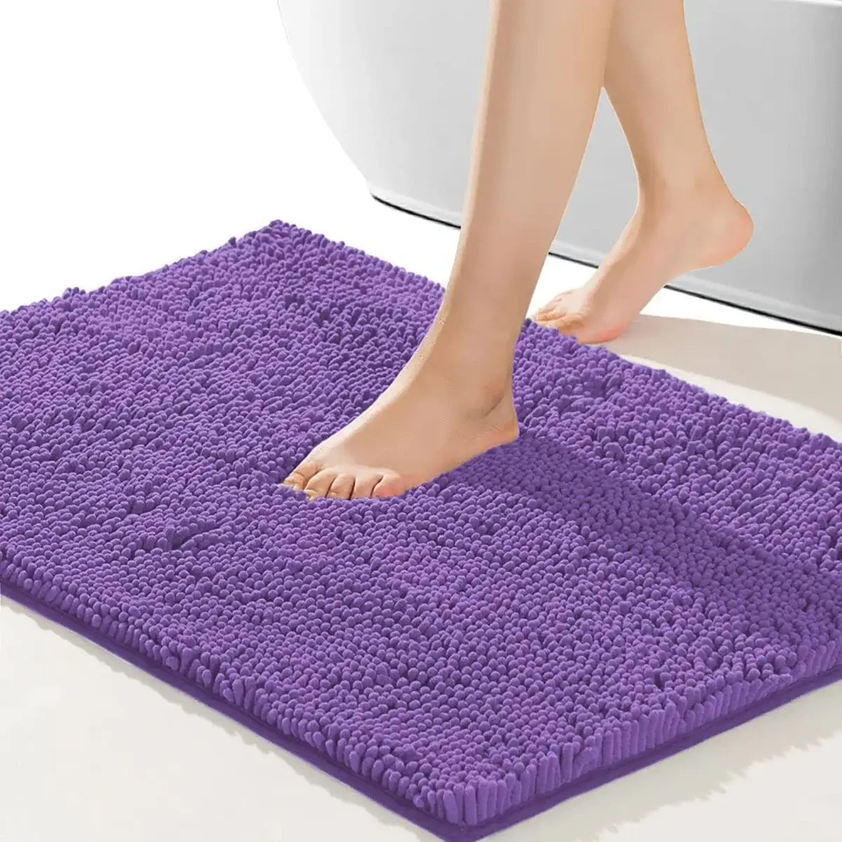Transform Your Bathroom with Our Luxurious Non-Slip Chenille Bath Mat! - Homelune LTD home essentials and decor!
