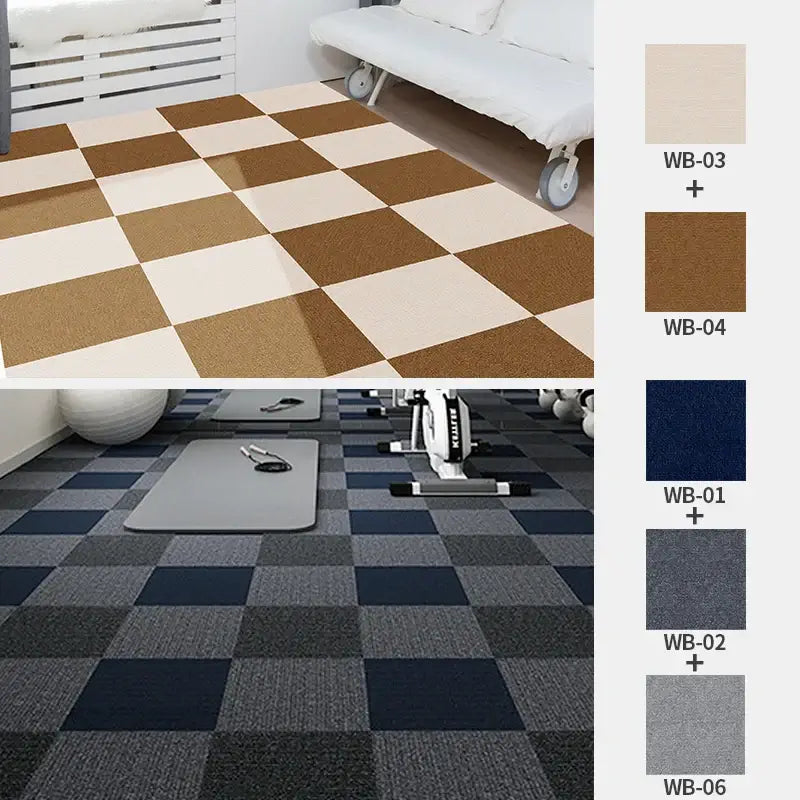 Transform Your Space with Ease - 10pcs Peel and Stick Carpet Floor Tiles - Homelune LTD home essentials and decor!