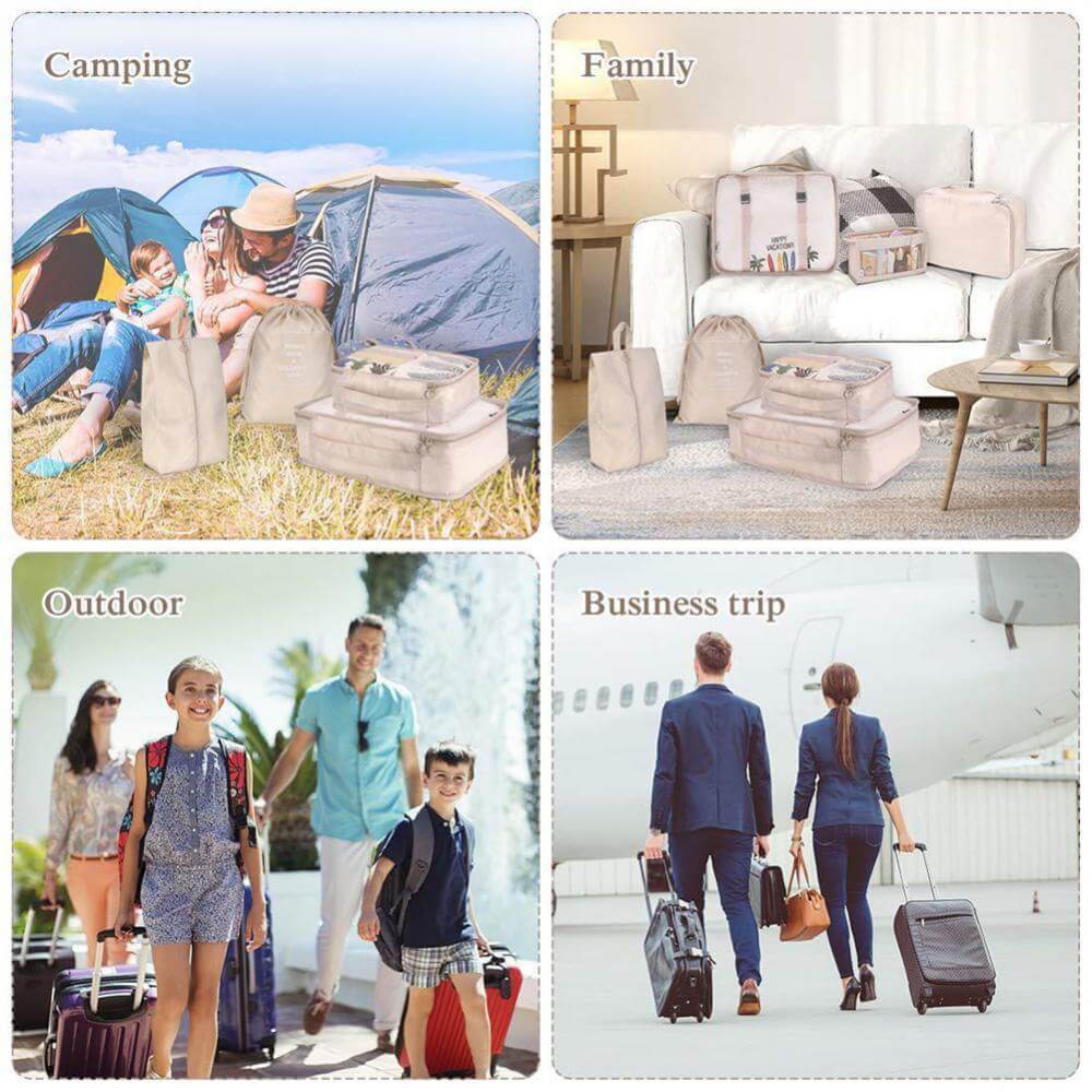 Travel Organizer Set – Luggage Dividers for Clothes, Shoes & Accessories - Homelune LTD home essentials and decor!