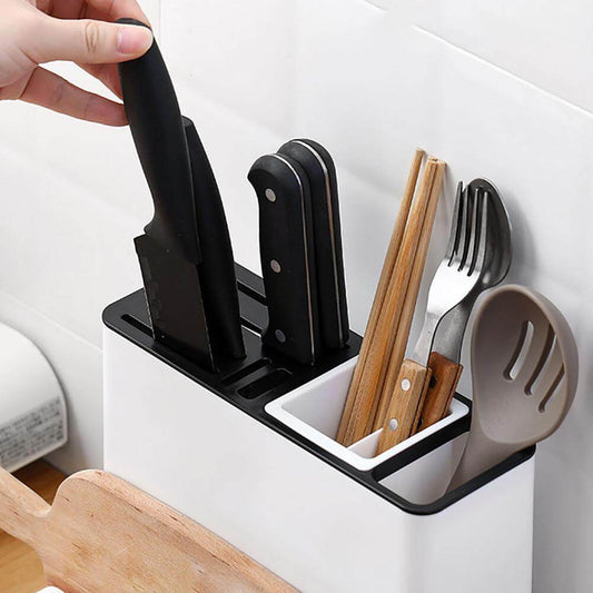 Versatile Kitchen Knife & Utensil Storage Rack – Space-Saving & Stylish Organizer - Homelune LTD home essentials and decor!