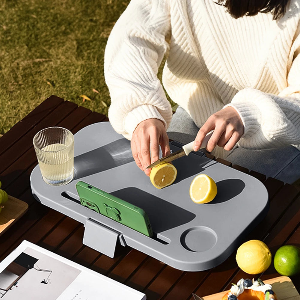 Collapsible Picnic Basket with Handles and Cup Holders Homelune LTD