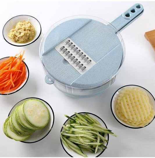 Versatile Vegetable Cutter & Grater with Strainer for Easy Prep - Homelune LTD home essentials and decor!