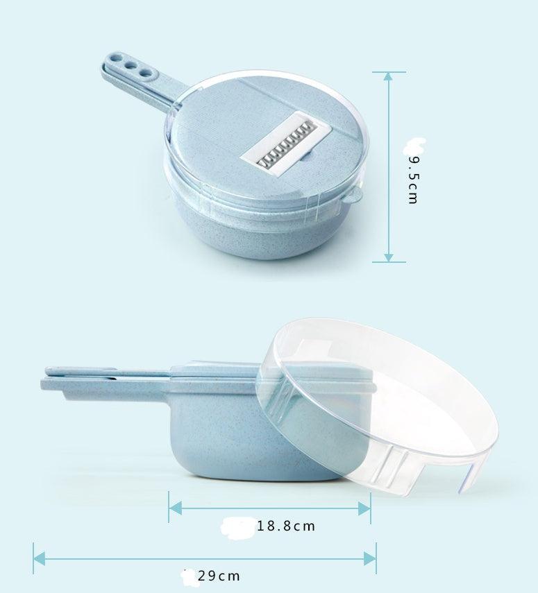 Versatile Vegetable Cutter & Grater with Strainer for Easy Prep - Homelune LTD home essentials and decor!