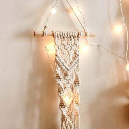 Wall hanging braided rope hanging basket - Homelune LTD home essentials and decor!